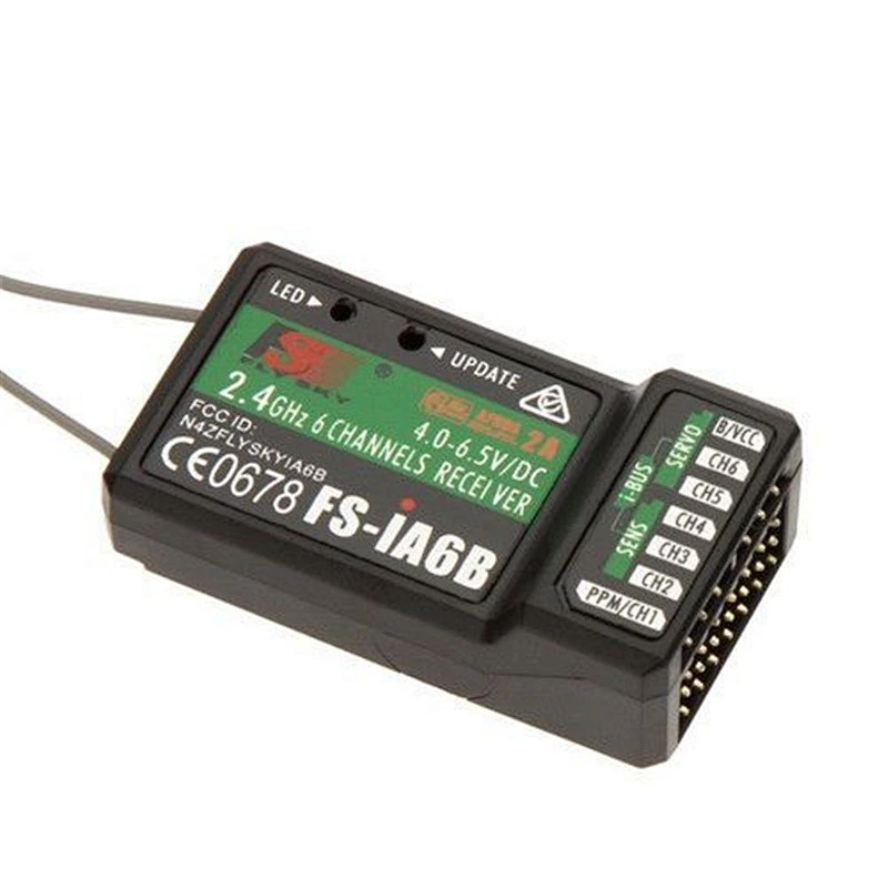 Flysky i6S FS-i6S 2.4G 6CH AFHDS 2A wireless Transmitter With FS-iA6B 6CH Receiver for FPV RC Drone