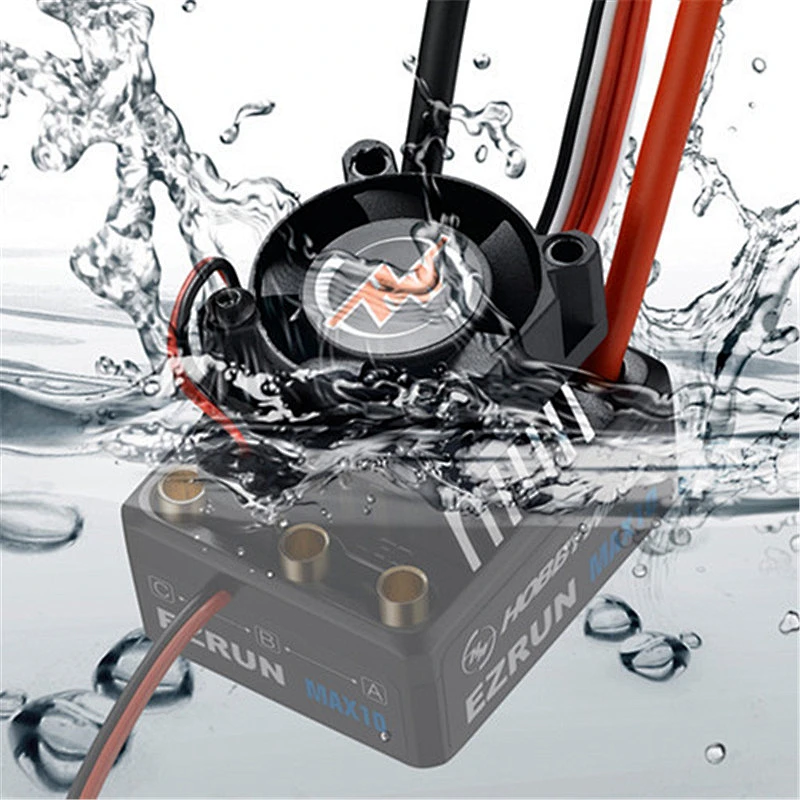 Original Hobbywing EZRUN MAX10 60A Waterproof Brushless ESC for 1/10 RC Car 3652 G2 KV5400/4000/3300 Motor
