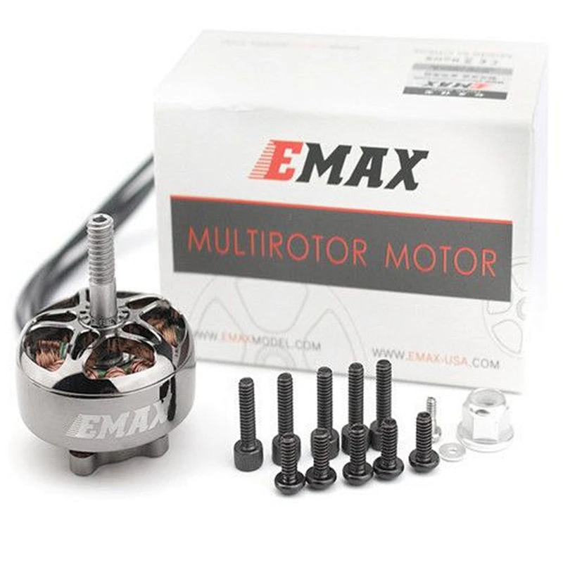 2020 New Emax ECO II 2807 3-4S 1700KV Brushless Motor for FPV Racing RC Drone