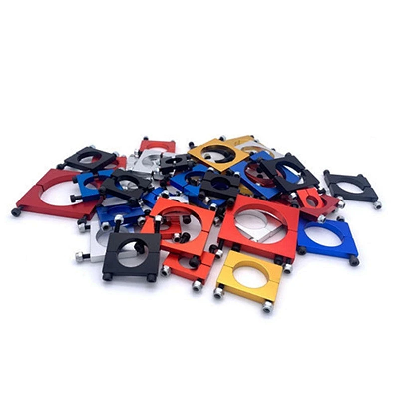 UAV 12mm aluminum alloy pipe clamp for rc aircraft accessories carbon fiber tube Tube Clamps multi-axis plant protection