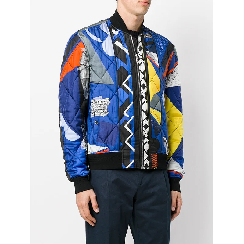 Pretty cool men's cool printing jacket