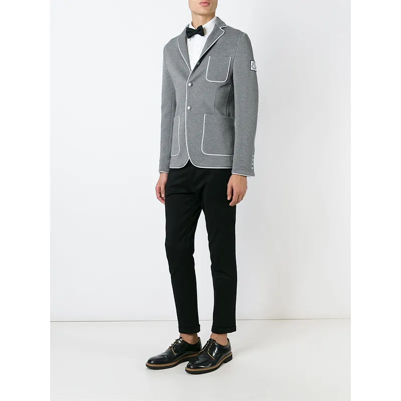 Men's high quality jacket with contrast binding