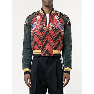 Heavy embroidered/applique jacket