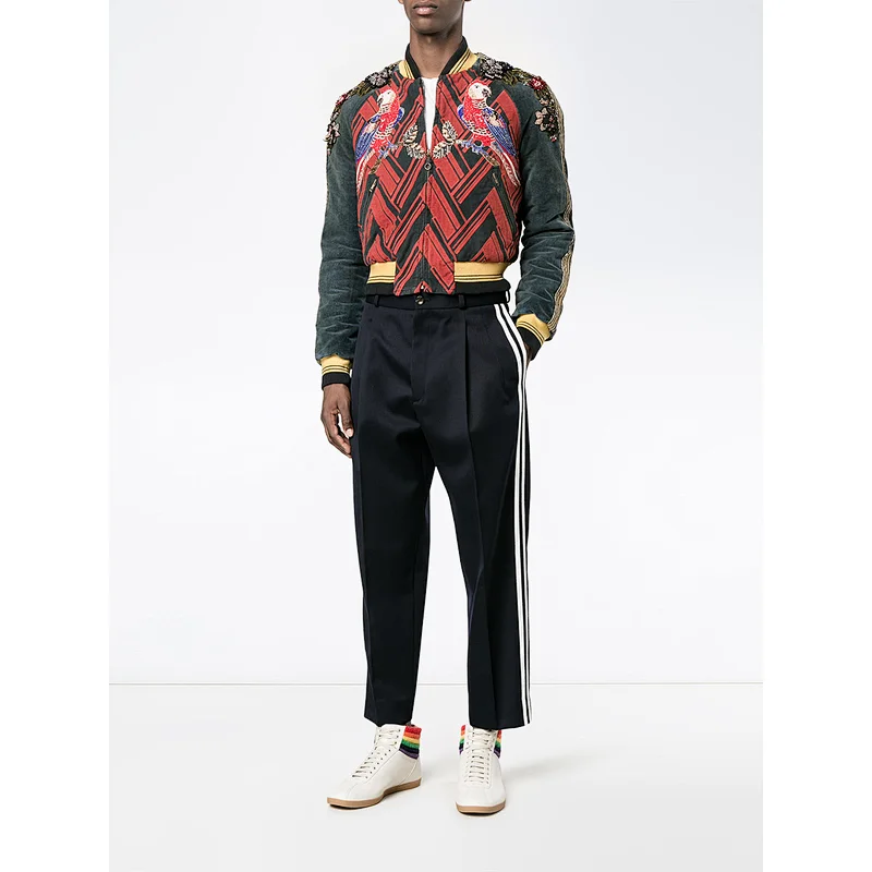 Heavy embroidered/applique jacket