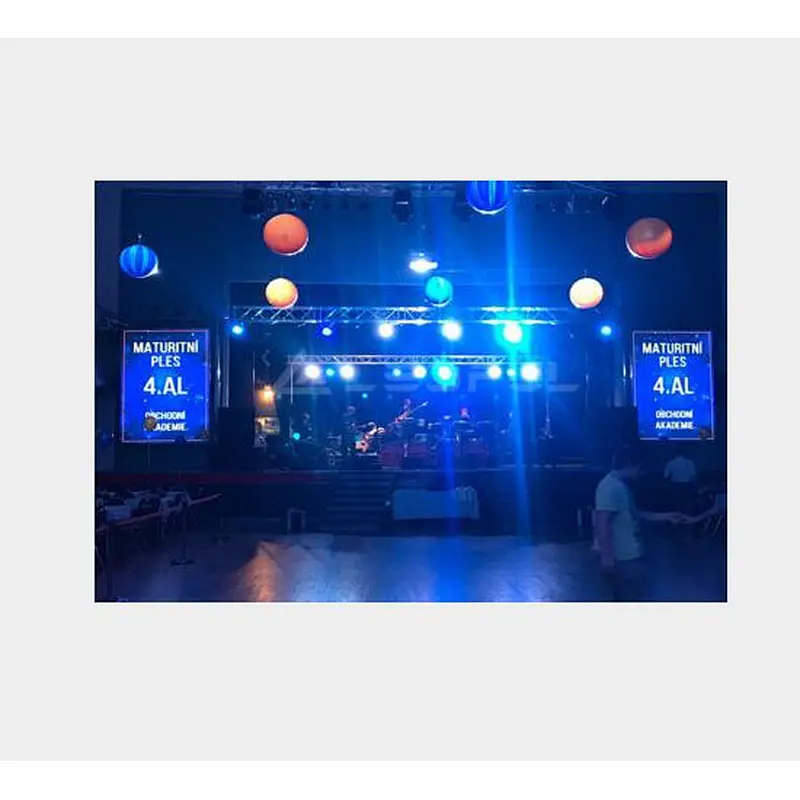 light and thin  portable stage rental LED screen/ display