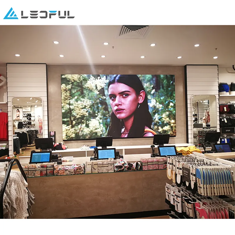 HD Indoor P3 LED Commercial Advertising Display Screen