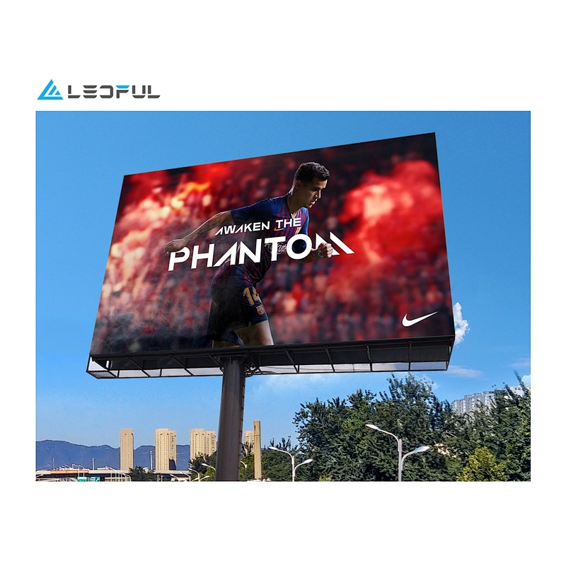 3-5 years Warranty Outdoor  P10 Flexible Waterproof Advertising LED ice hockey display cabinet screen price