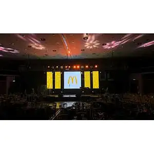 High Refresh Easy Installation SMD 500*1000mm Rental P3.9 Indoor LED Wall Display for Sale