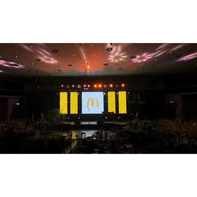 High Refresh Easy Installation SMD 500*1000mm Rental P3.9 Indoor LED Wall Display for Sale