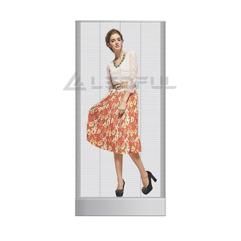 Digital SMD LED Transparent Poster Window Curtain for Advertising