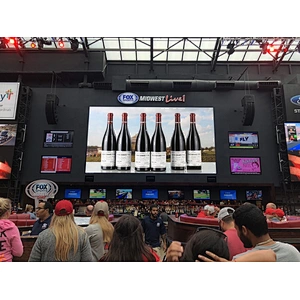 full color rental using P4.8mm super slim die aluminum cabinet  LED video screen