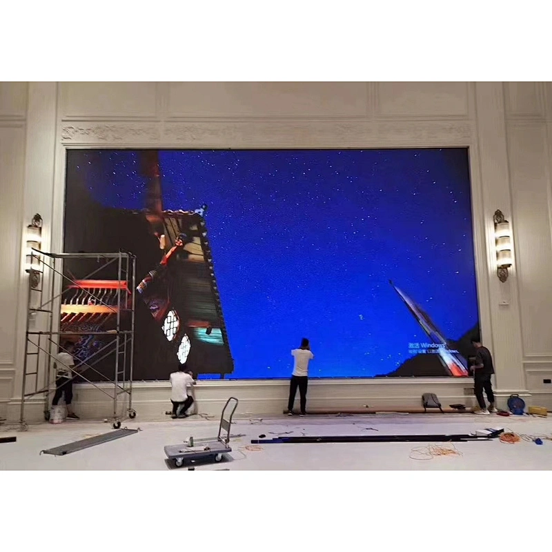 High Refresh Indoor LED Display Cabinets for Meeting Room