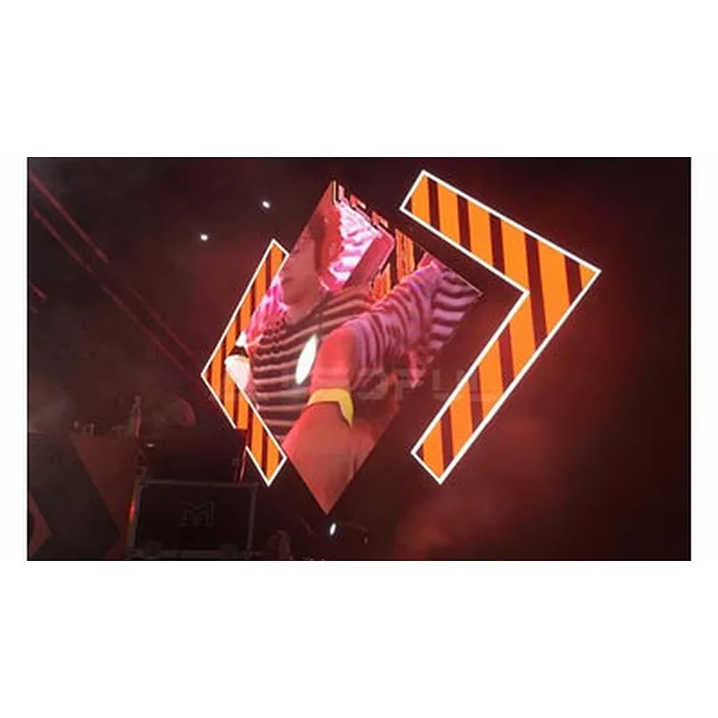 High Grey Scale Die Casting Aluminum RGB Indoor Rental 500*1000mm P4.8 LED Board Display for Events
