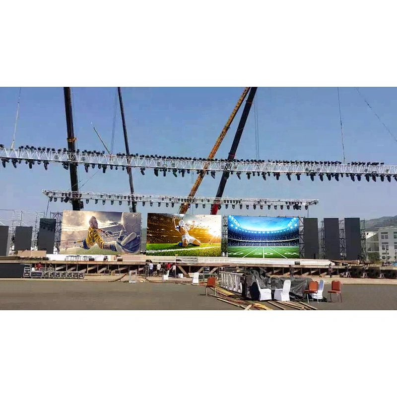 LEDFUL 2020 New hot sale HD full color P2.97 P3.91 P4.81 500x500mm rental indoor outdoor LED display panel screen