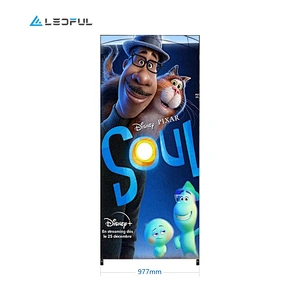 WiFi/4G/USB/cloud and remote control smart LED poster LED display for propaganda