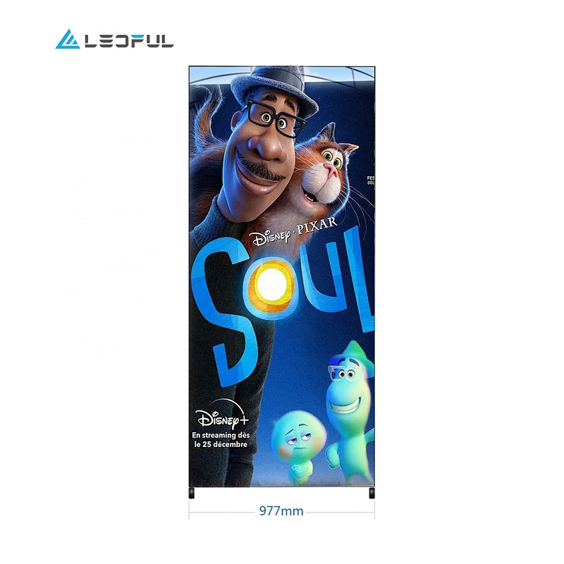 WiFi/4G/USB/cloud and remote control smart LED poster LED display for propaganda