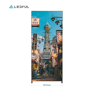 5000nits High brightness LED poster outdoor panel for facing to sunlight