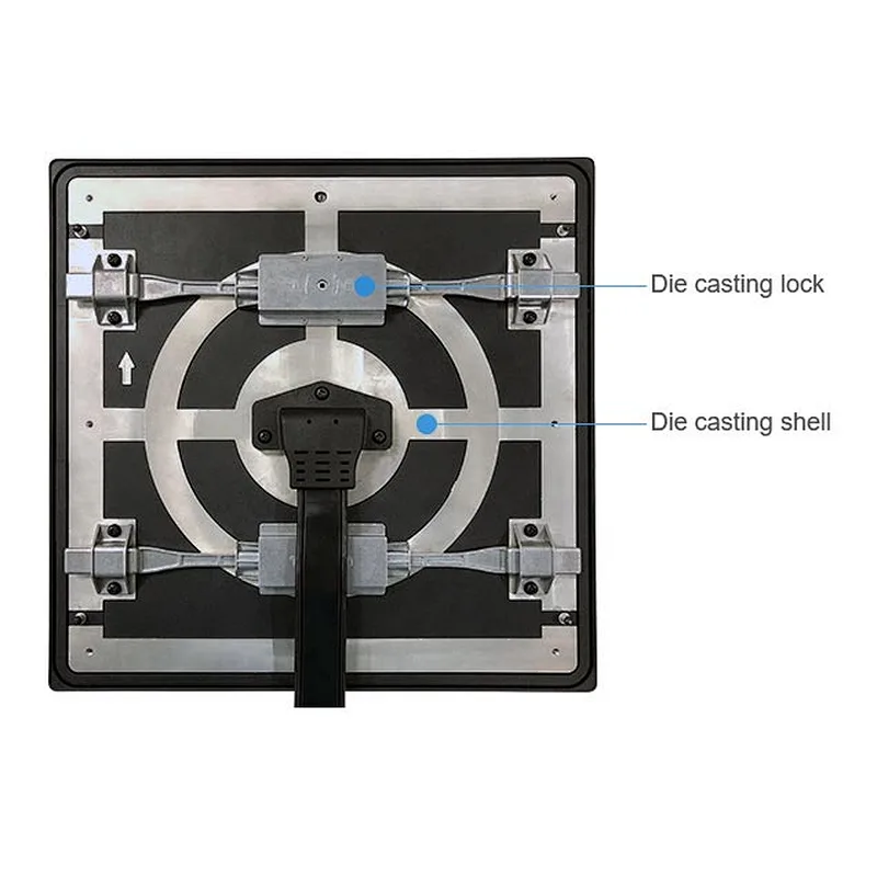 P10 energy saving LED display outdoor LED advertising flexible screen waterproof led display cabinet