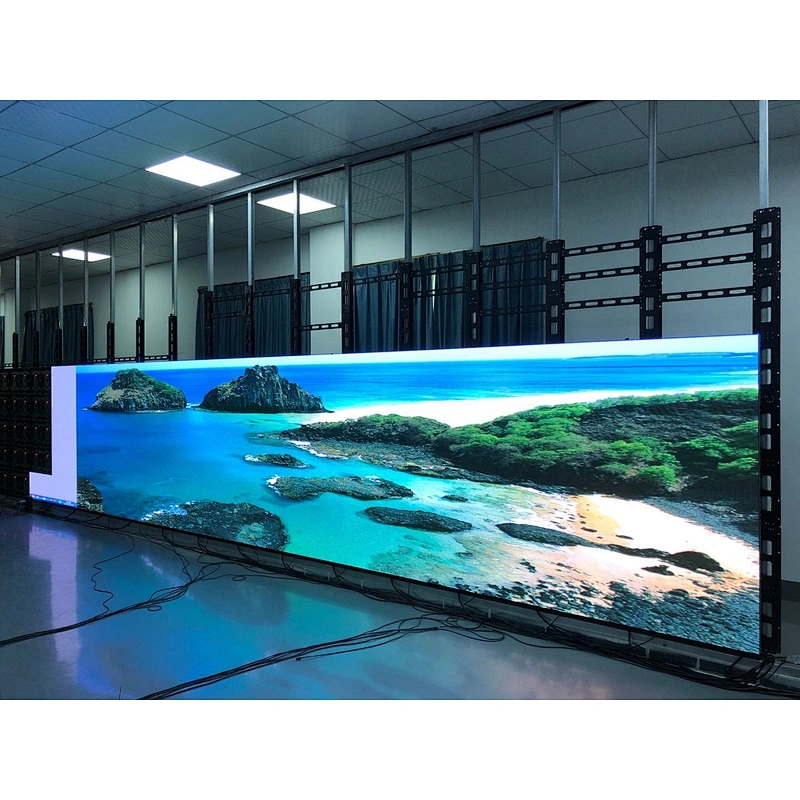P1.8mm P2mm P2.5mm pixel pitch 4k 16:9 fine pitch  indoor LED display screen