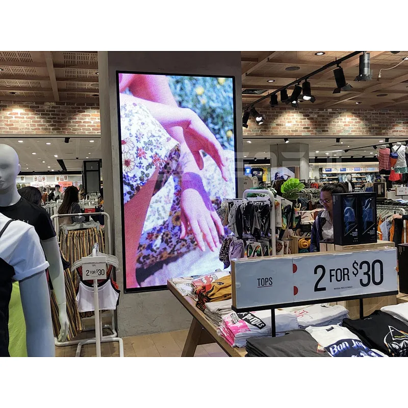 P6 Indoor High Definition Media pole mini led display screen Module