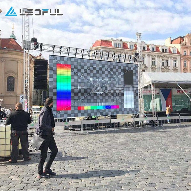 Factory sale HD P3.9 indoor and outdoor rental LED display for advertising