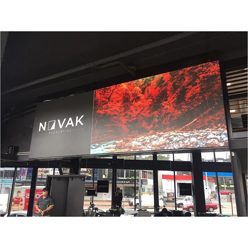 front service P6-10mm super slim outdoor  LED screen