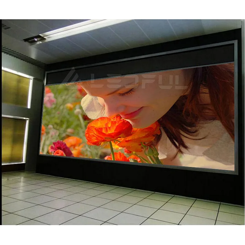 Front Service flexible magnet 600x337mm Indoor P1.2 LED Display Panels