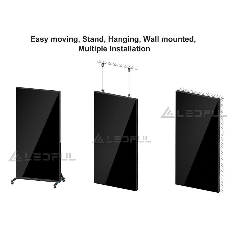 High resolution LED light movie poster P1.8 for releasing detailed information
