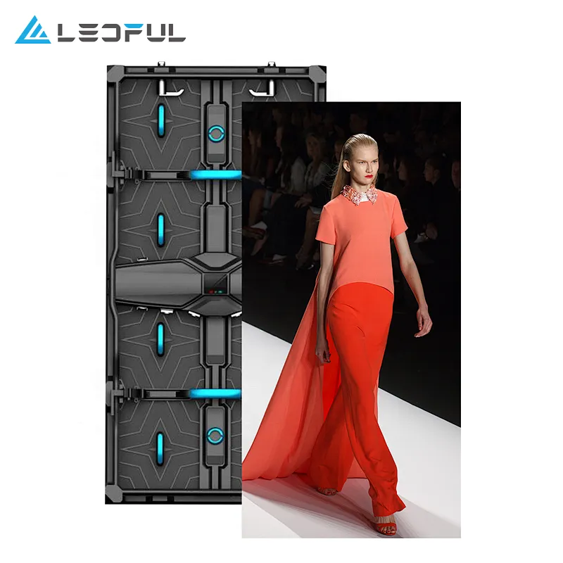 Front Maintenance Fullcolor AV 500*1000mm Rental  P3.9 Indoor LED Display Panels for Sale