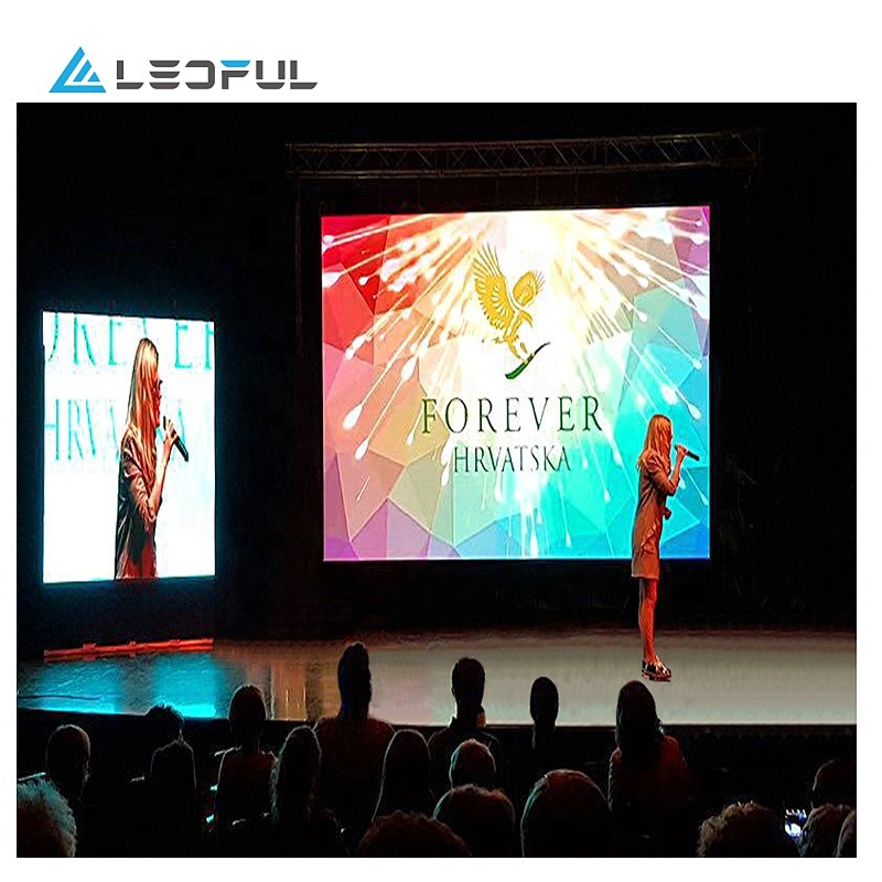 Top service full color p2.9 indoor rental LED display for stage