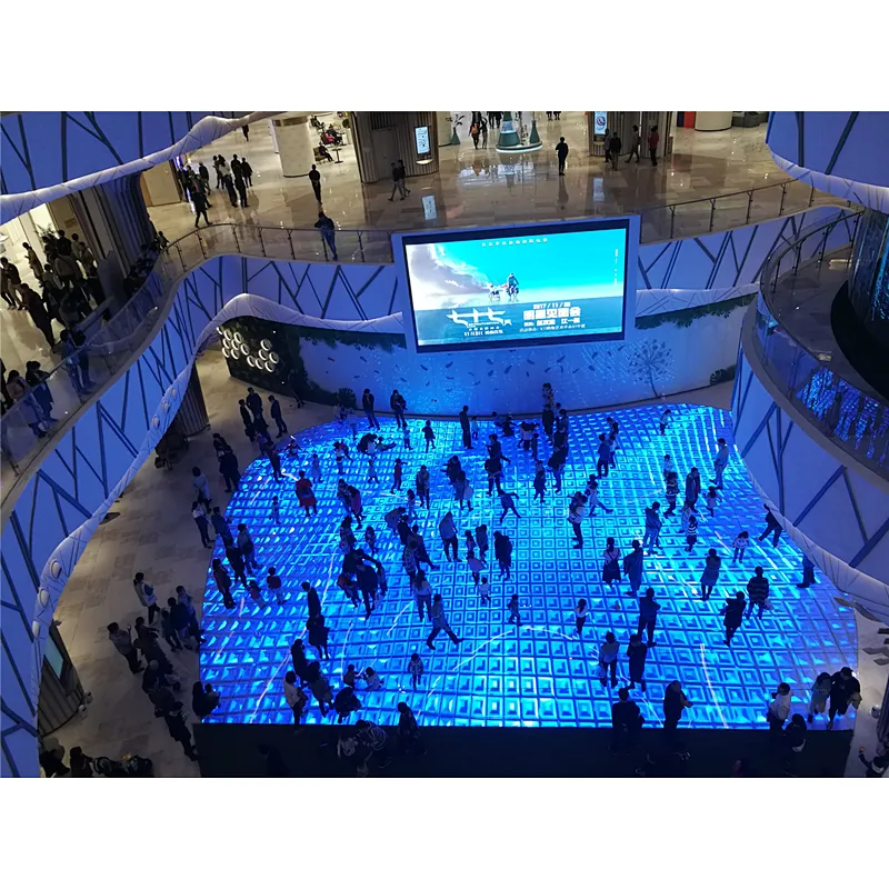 P3.9 indoor sensitive anti knock  LED dance floor