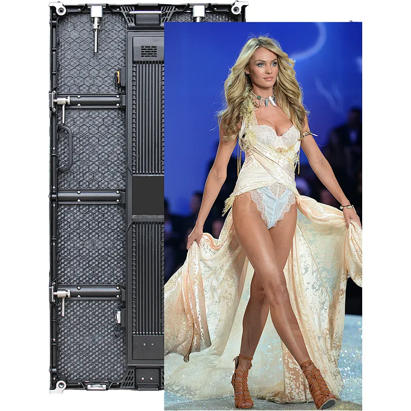 cable free connection  big giant large  video TV LED wall display