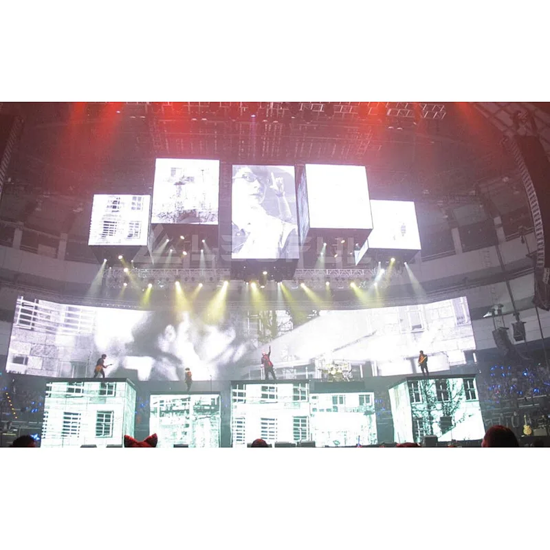Thin and Light Slim Digital Rental 500*500mm P3.9 Indoor LED Display Board Price