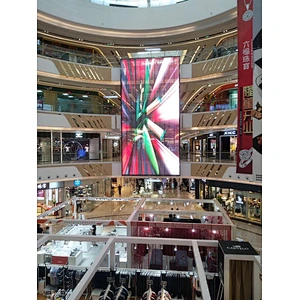 P7.8 Transparent Glass Curtain Wall LED Display