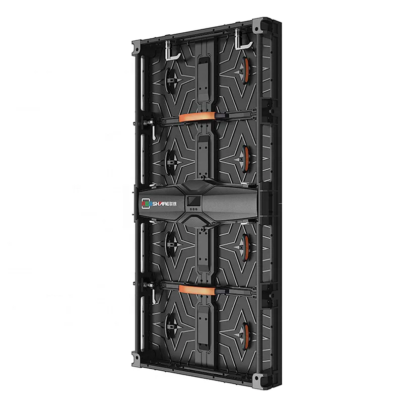 3 year warranty P4.8 light and thin front service LED stage rental video panel led video curtain price