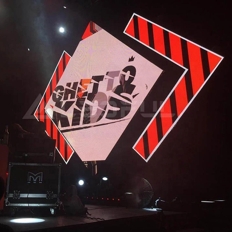 full color p3.91 super slim outdoor stage rental LED display  Panel