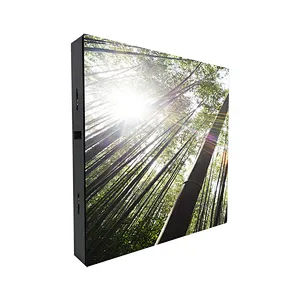 Thin and Light Outdoor P8 Easy Installation Commercial 960*960mm LED Display Cabinet