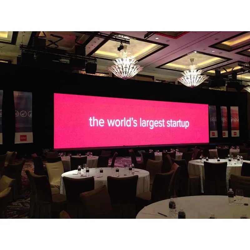 Indoor Fixed Advertising LED Display with Wifi, 4G, cloud, usb, remote control