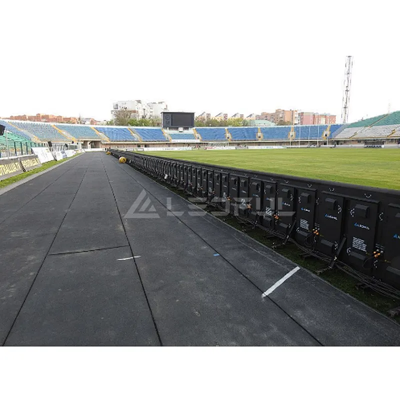 LED advertising boards football stadium perimeter match led display board screen