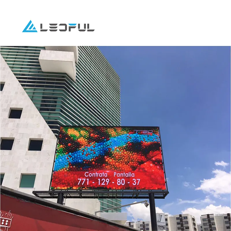3 year warranty outdoor LED display faster easier installation LED video wall board display