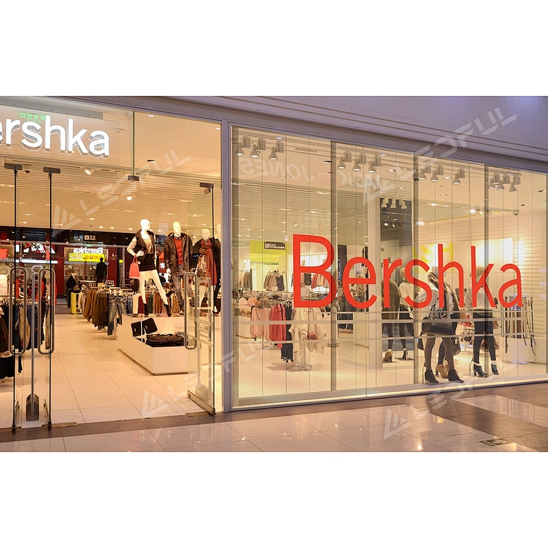 Transparent LED Display Mirror Poster for Shopping Store