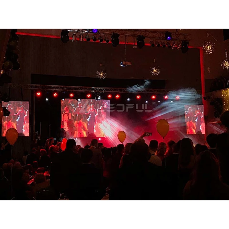 Remote Control Customized Indoor Rental Spherical led display scoreboard