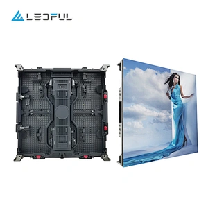 Die cast aluminum rental cabinets club led display module adversting aluminum cabinet