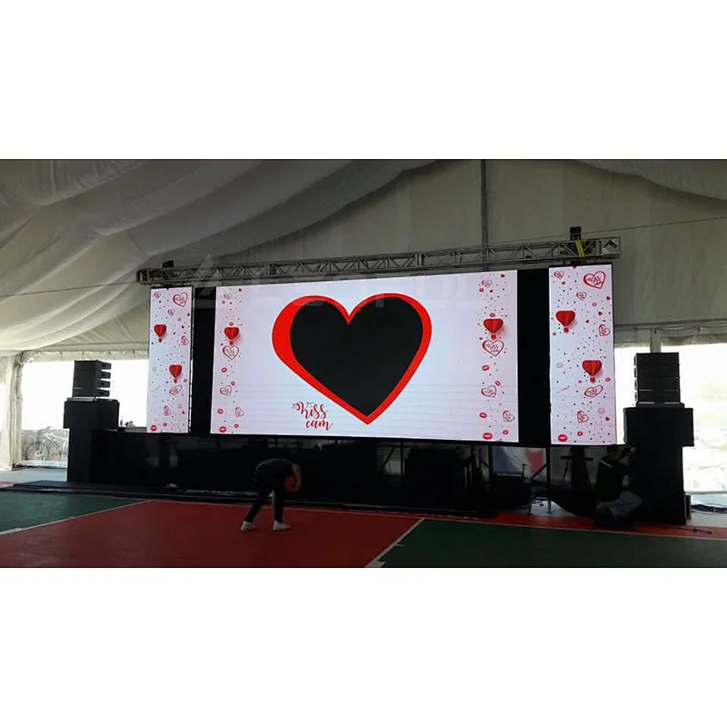 All Weather Resistant Slim Light 500*500mm Rental P6.2 outdoor rental led display billboard LED Display Panels Price