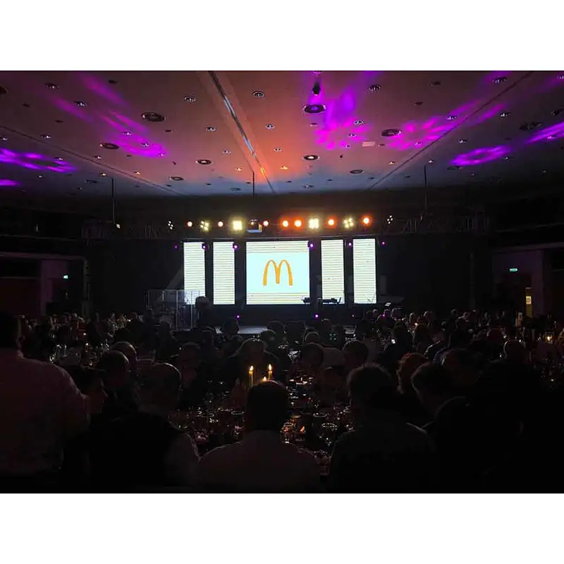 Remote Control Flexible Dance 500*1000mm Rental P2.9 Indoor LED display panels for shows in shenzhen