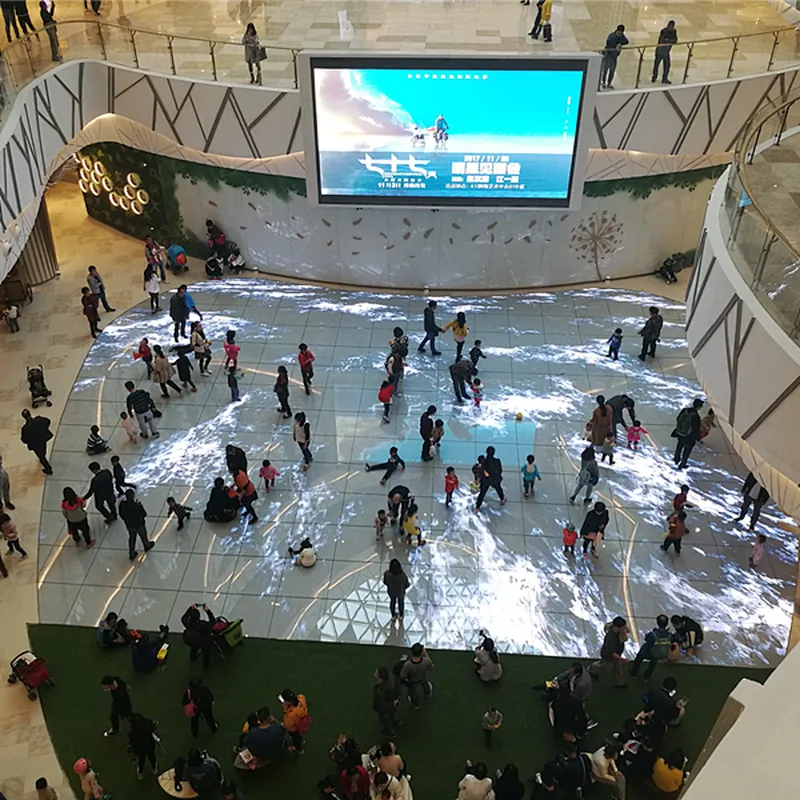 Great Performance P5.2 Indoor LED Floor for Rental and Fixed Installation