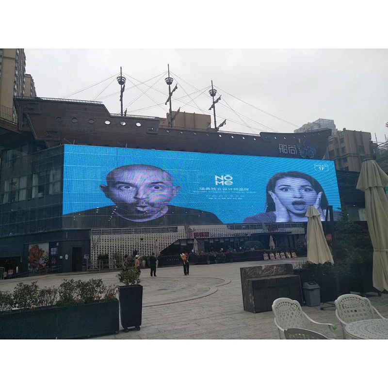 Small Pitch P3.9 Glass Indoor Transparent led glass screen display