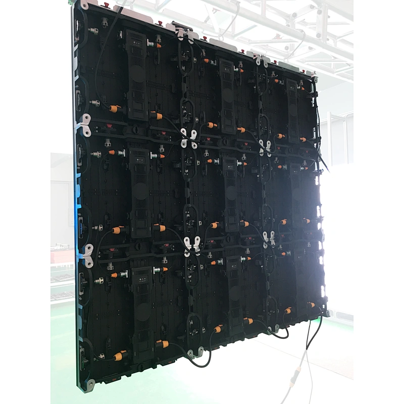 Die casting outdoor portable rental P3.91 P4.81 P6.25  P10 mm concert stage event  LED video screen panels display for sale