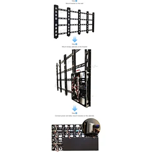 P4 Indoor High Resolution Bracket Mounted LED Display Screen