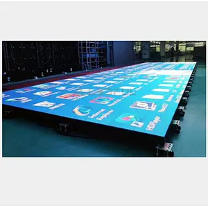 P6.2 all weather resistance Floor LED display for club